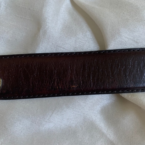Brighton Brown Leather Belt sz L main image 6